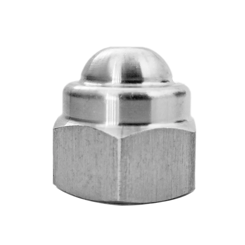 Custom non standard Hexagon Cap Nut M5 to M50 DIN ISO UNC UNF right left thread coarse fine screw pitch