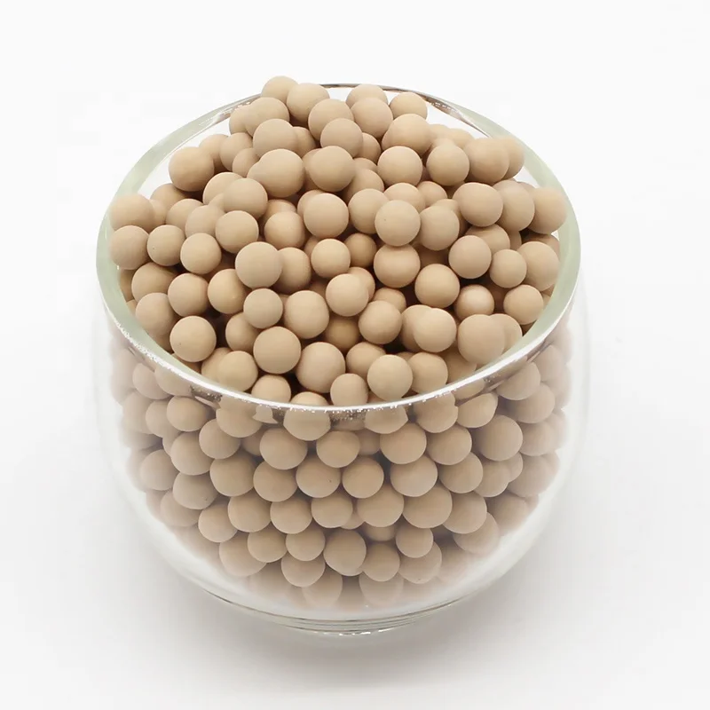 good quality 99.99% concentration 13x apg molecular sieve zeolite balls for air separation to co-absorb CO2 and H2O