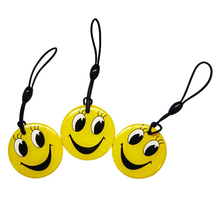 Waterproof FM1108 epoxy tags 13.56MHz RFID Customized Tag for Access Control