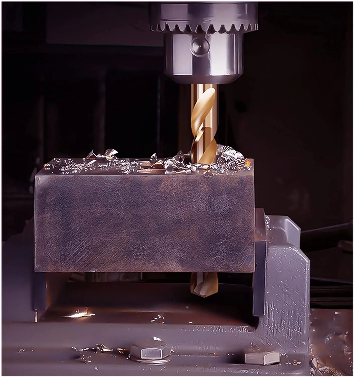 Amazon Hot Selling Factory OEM Service HSS M35 Cobalt Straight Shank Twist Drill Bit