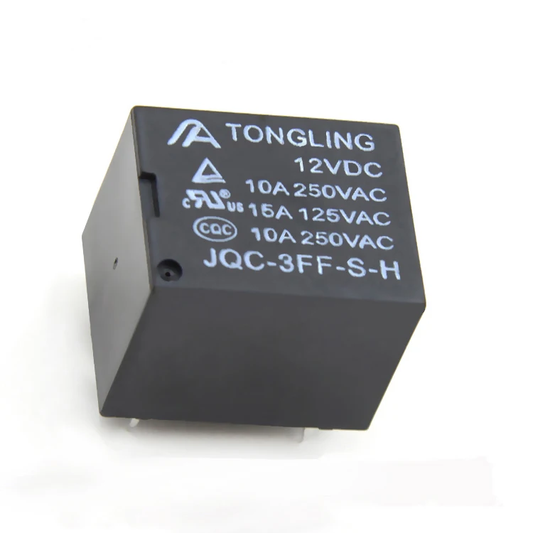 JQC-3F T73 5PIN SPDT 5V 6V 9V 12V 24V 10A Suger Cube Small Electromagnetic Relay