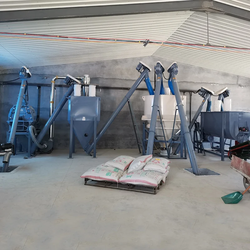 powder feed plant 12