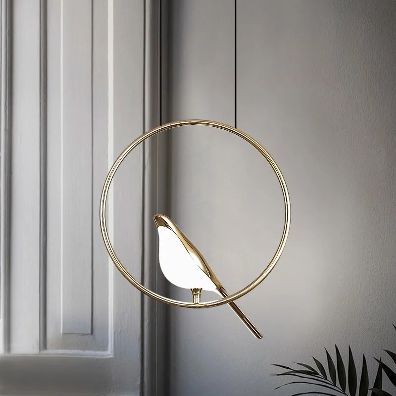 Minimalist Bird Art Chandelier For LivingRoom Bedroom