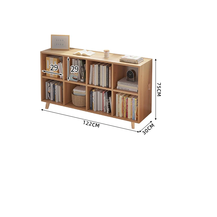 Bookcase wooden bookshelf modern luxury bookshelf plywood bookcase mdf bookcase