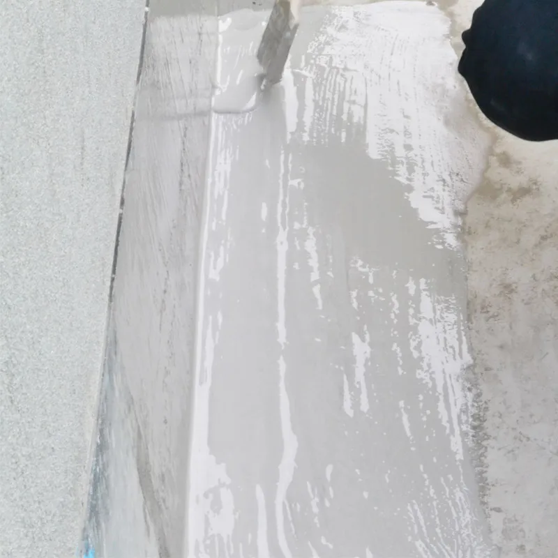 Polymer-cement JS composite waterproof material two-component home toilet flexible waterproof leak repair coating