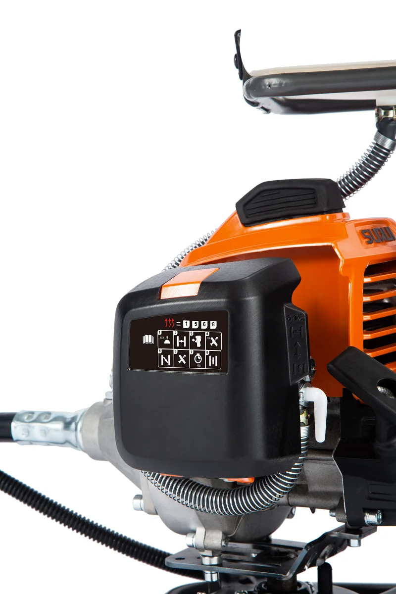 Gasoline Motor 52cc power string trimmer 2 stroke grass cutter brush cutter head backpack grass trimmer lawn mowers