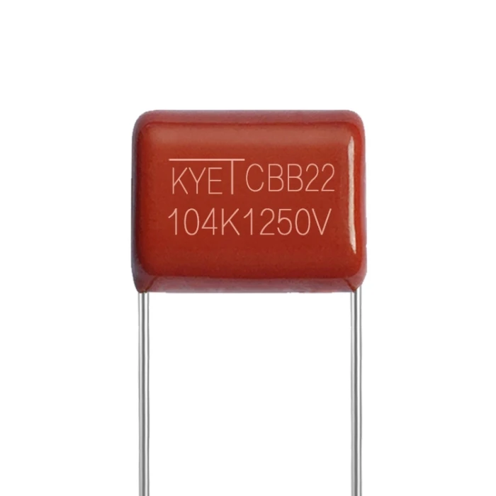 High voltage variable metal cbb21 polypropylene film capacitors CBB22 104K 1250V P15 0.1UF 10% MPP capacitors