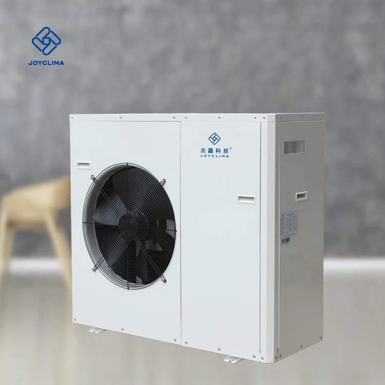 DC compressor inverter EVI air to water heat pump for ambient temperature -30C