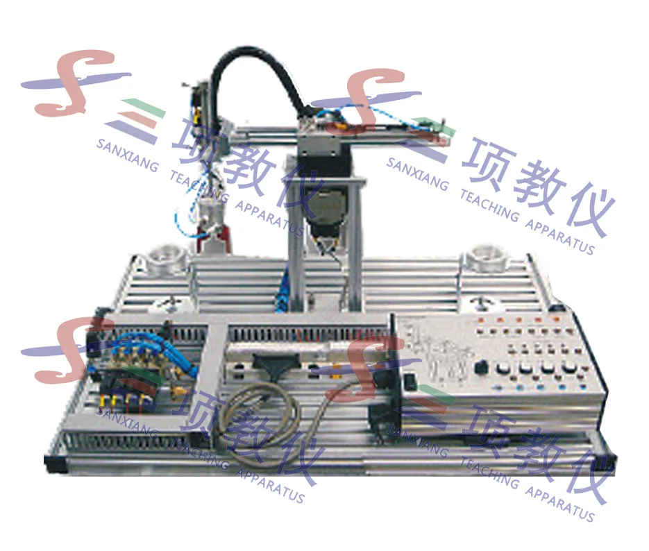 Automotive Educational Equipment  Four Degrees of Freedom Pneumatic Manipulator Training Model for vocational School