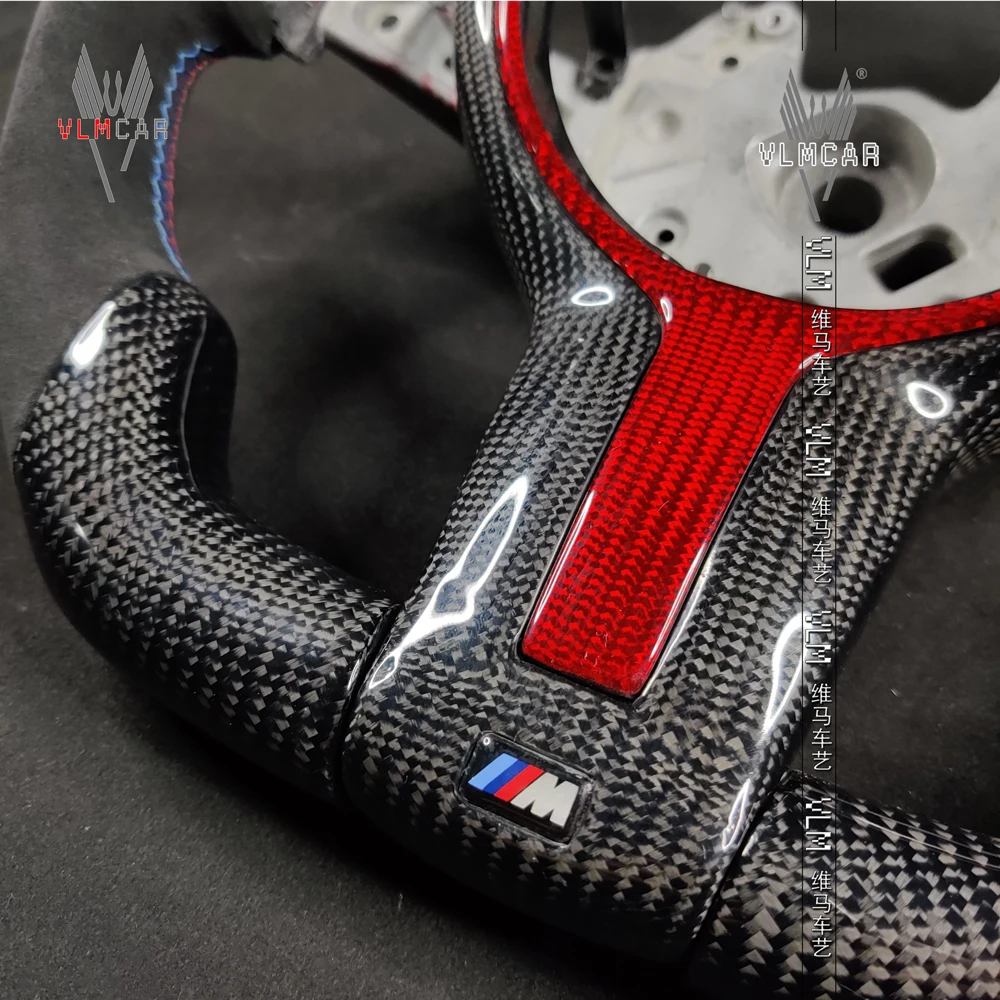 Carbon fiber steering wheel for BMW 328M 1 Series 3 Series 4Series/All BMW models can be customized
