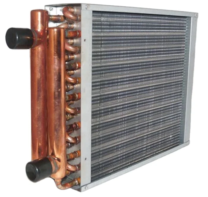 Factory Direct Sales Refrigeration Copper Tube Aluminum Fins Heat Exchanger