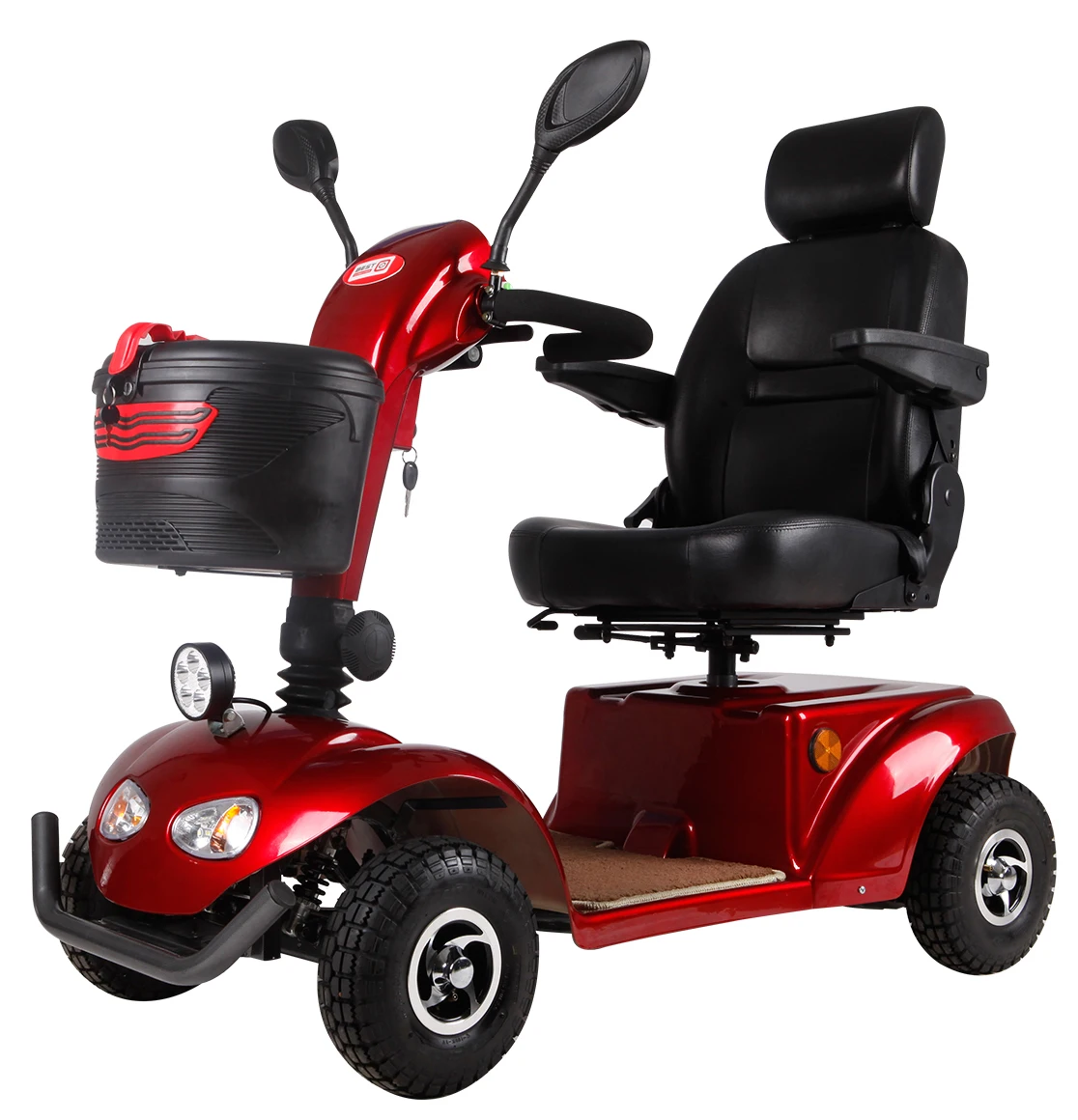 Portable Electric Bicycle Electric Mobility Scooter for Disabled with 4 Wheels