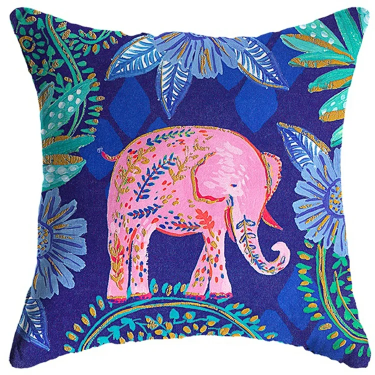 Wholesale Custom Printed New Design Throw Pillow Cushion Cover