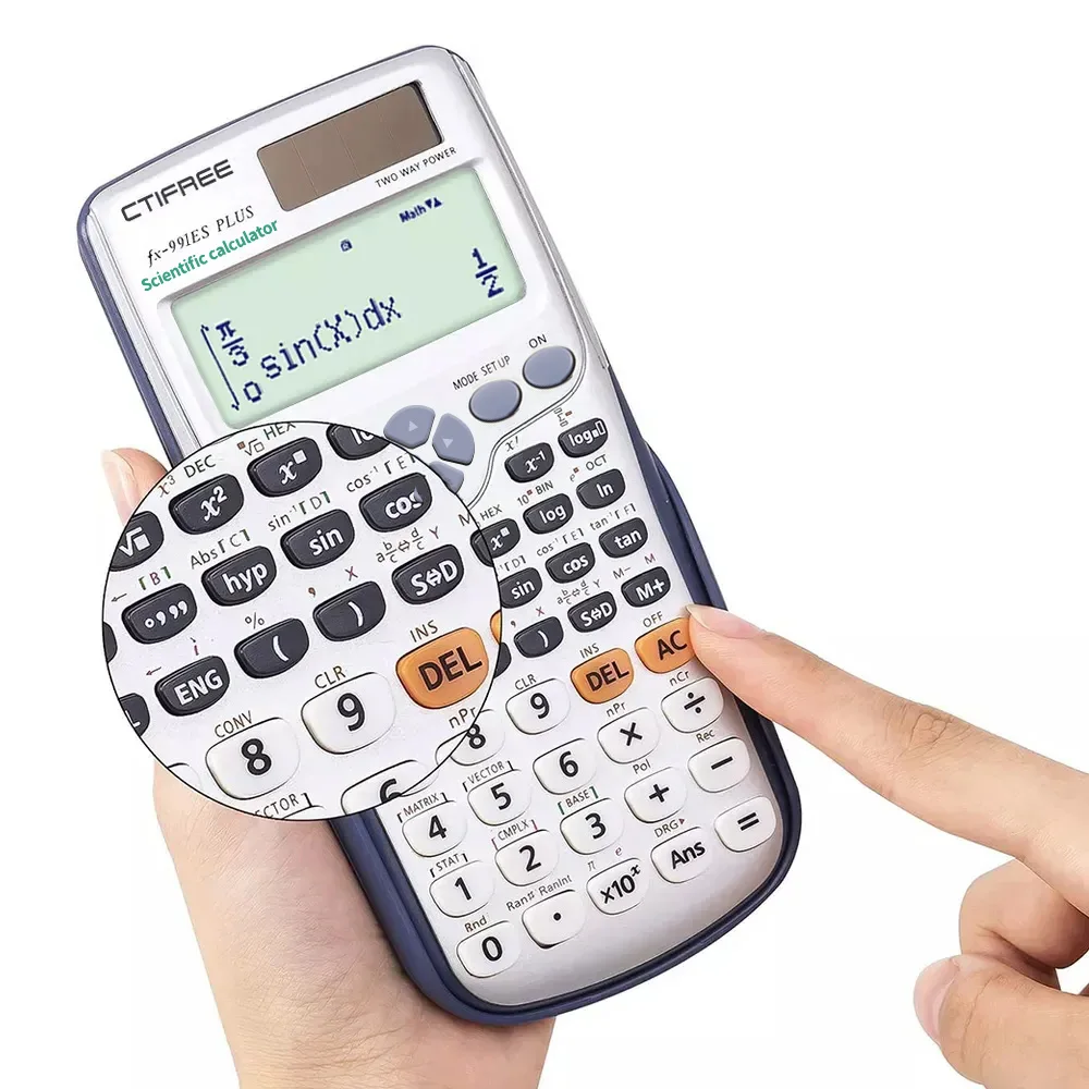 Education School Student Calculators Fx-991ES PLUS Factory Price Scientific Calculator for Calculus Accounting Trigonomet