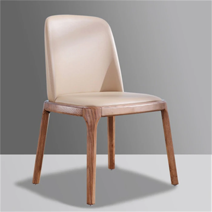 european dining wooden chair oak ash wooden cafe chair modern minimalist arm chair