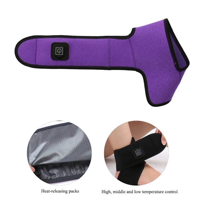 
2021 graphene electric heating ankle support hyperthermia ankle sprain repair socks protector 