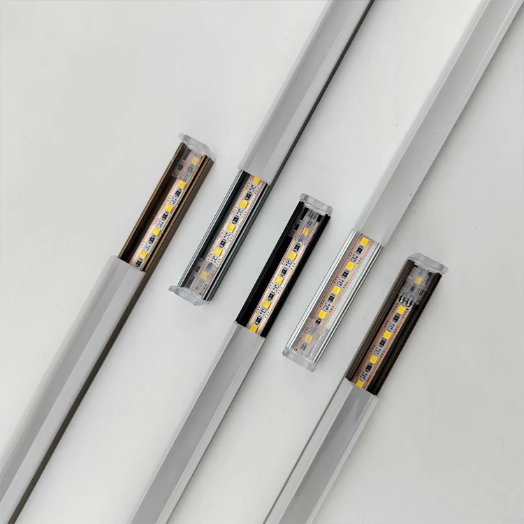 LED solderless strip light with embedded linear light cabinet layer board wardrobe wine cabinet light VOC
