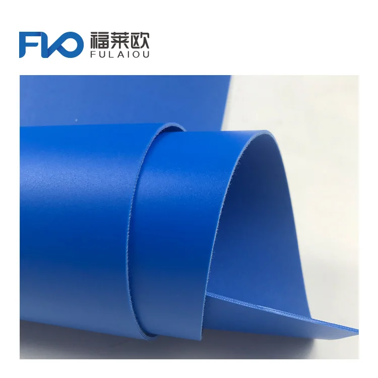 High Quality Food Grade Blue / White Pvc/Pu Plane Conveyor Belt Manufacturers