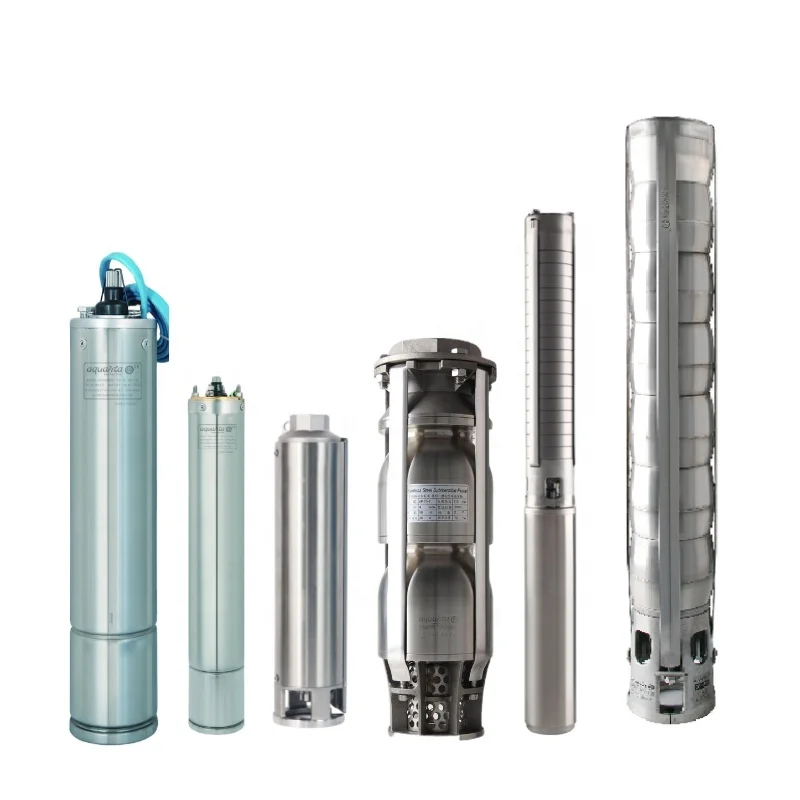 stainless steel deep well borehole multistage centrifugal submersible water pump and water pumps spare parts and motor