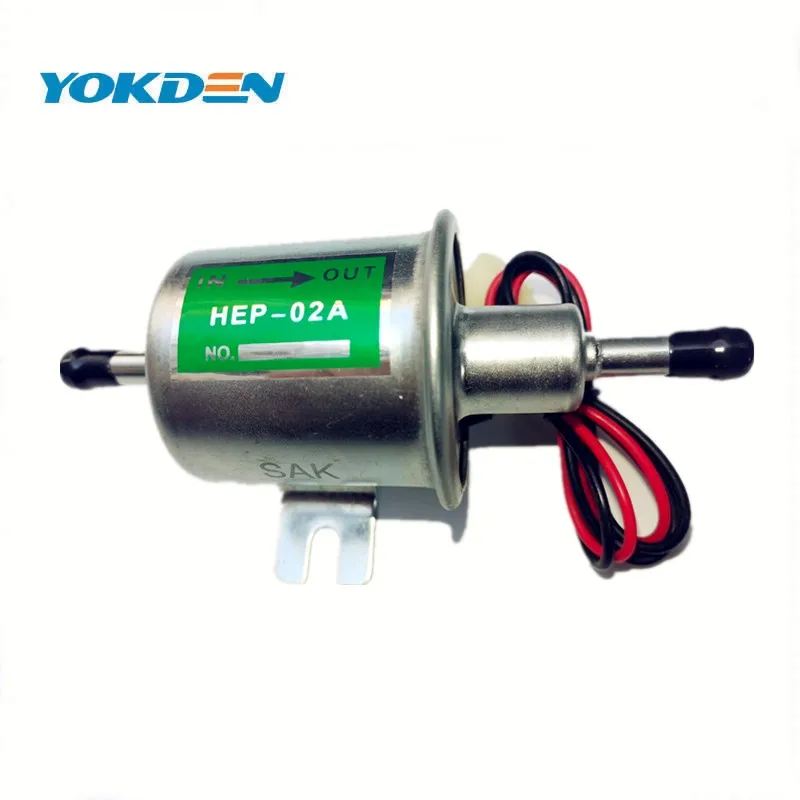 Yokden 12v Universal Diesel Electric Low Pressure Fuel Pump HEP-02A For Diesel Vehicles