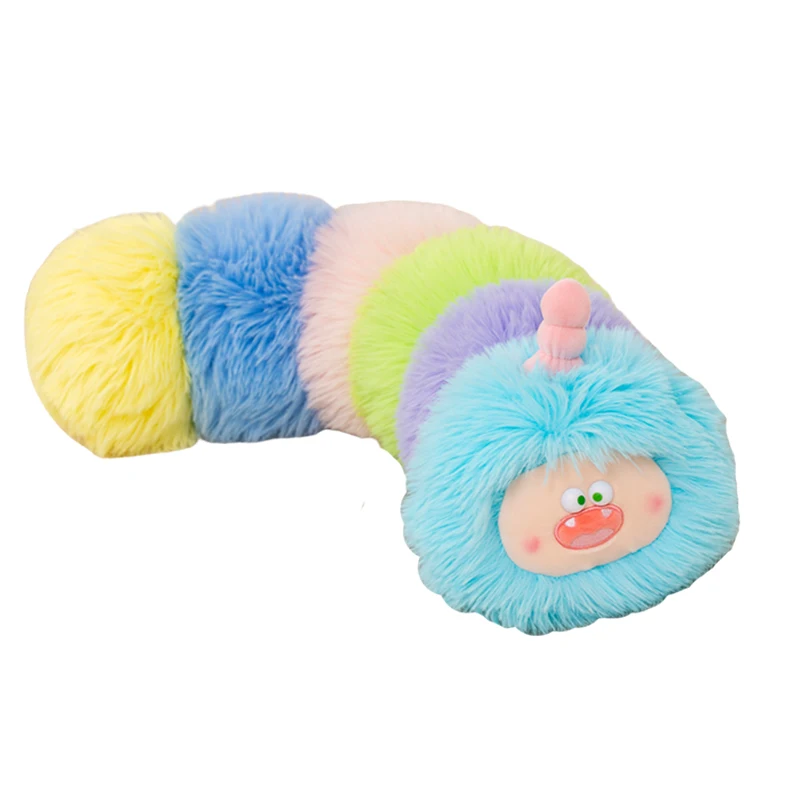 Wholesale Caterpillar Peluches Big Jumbo Soft Giant Stuffed Large Insect Doll Caterpillar Plush Soft Toy for kids
