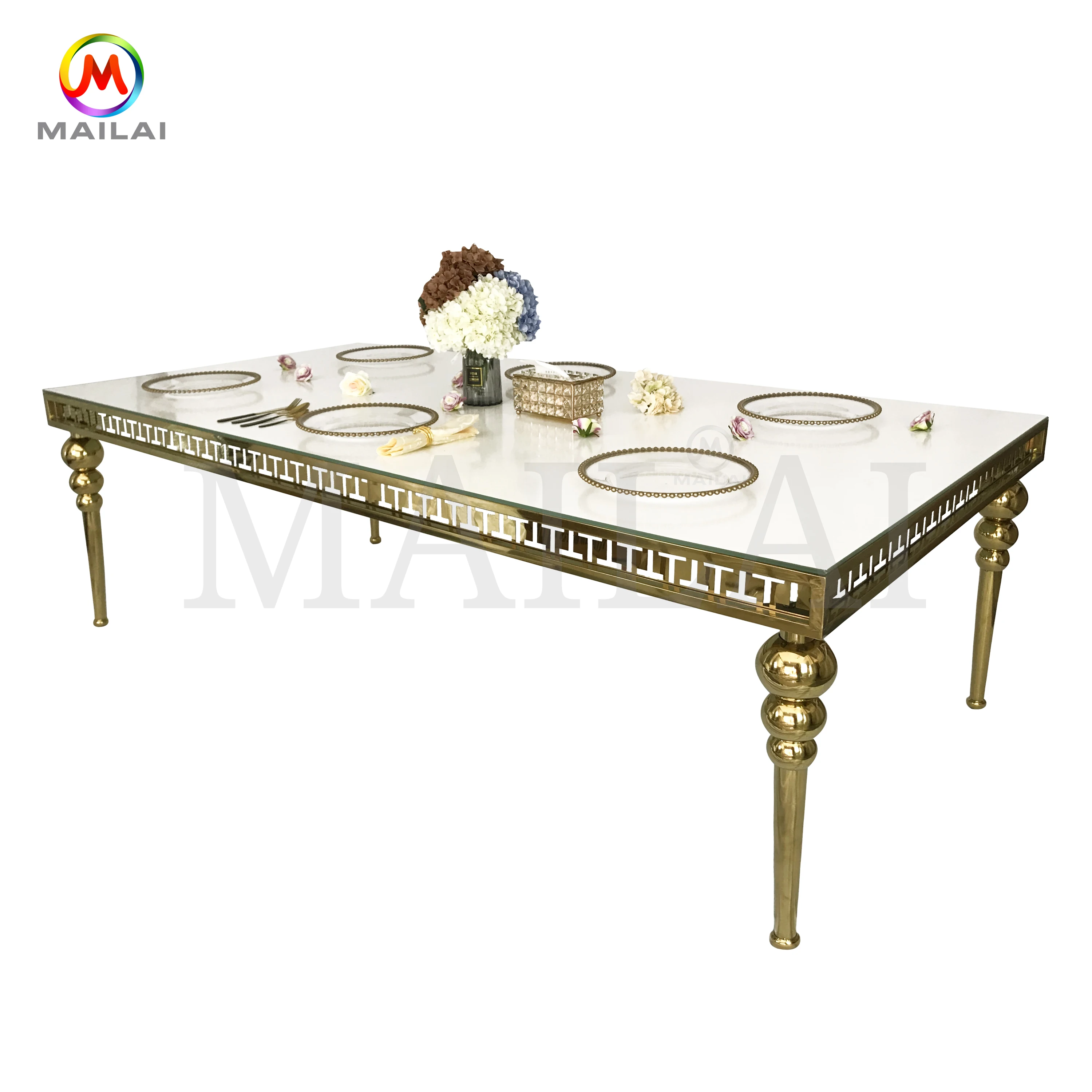
Wedding Stainless Steel Dining Bride Cake Table Designs For Sale 