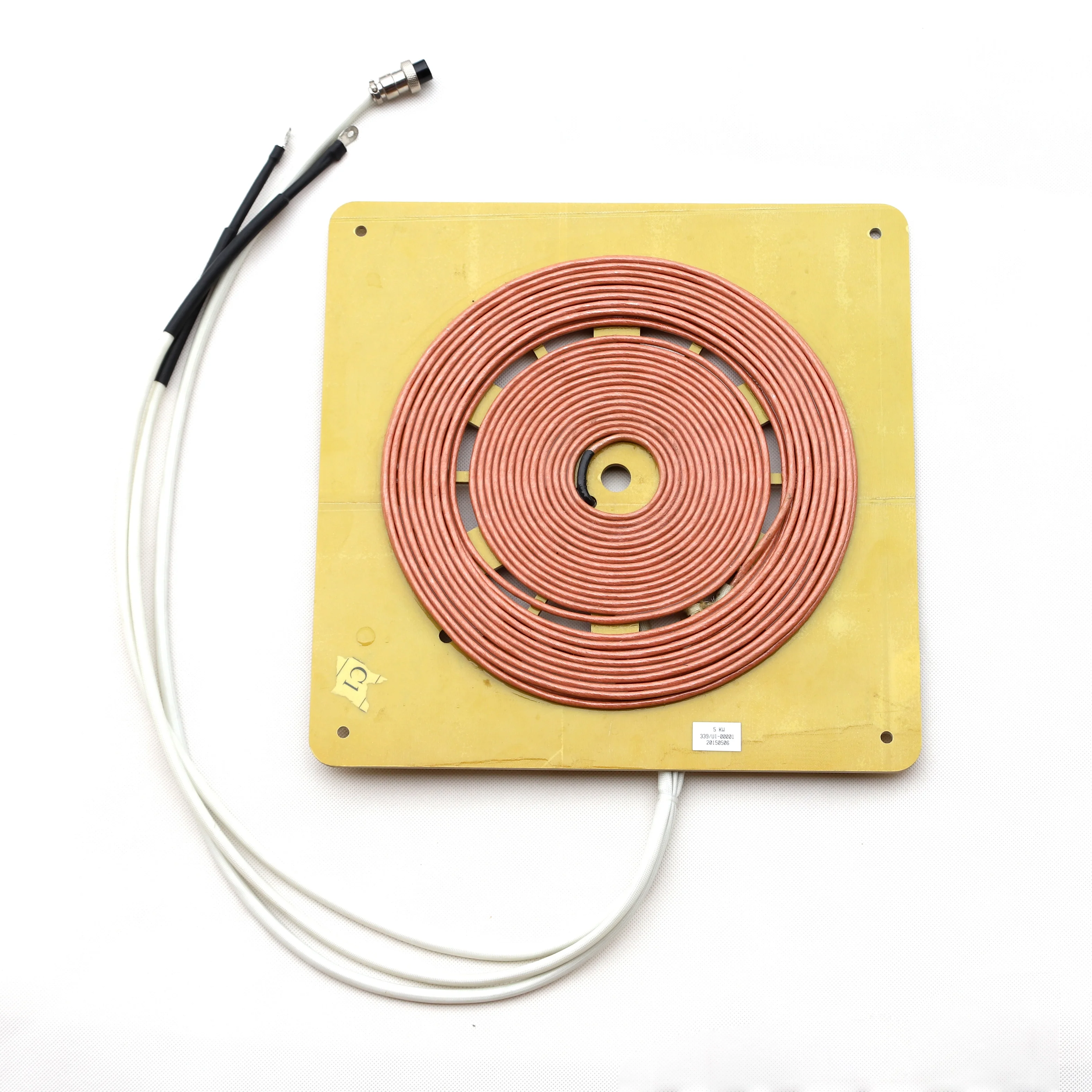 High quality 5KW commercial Induction heating copper coils with Epoxy plate induction cooker Coil