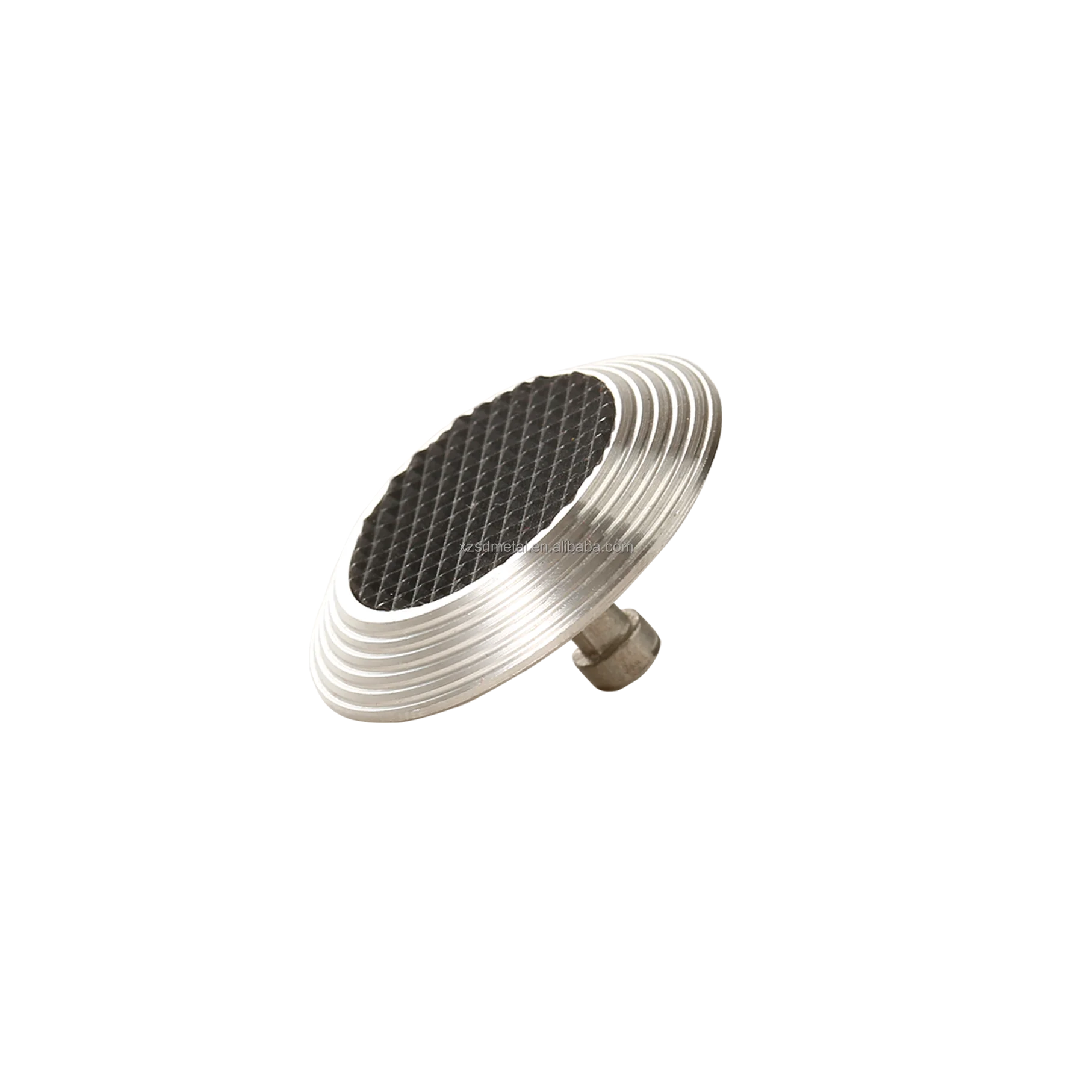 Classic TGSIs Warning Tactile Indicators Ten Circles Tactile Studs  with  Black Plastic Insert for blind disabled path