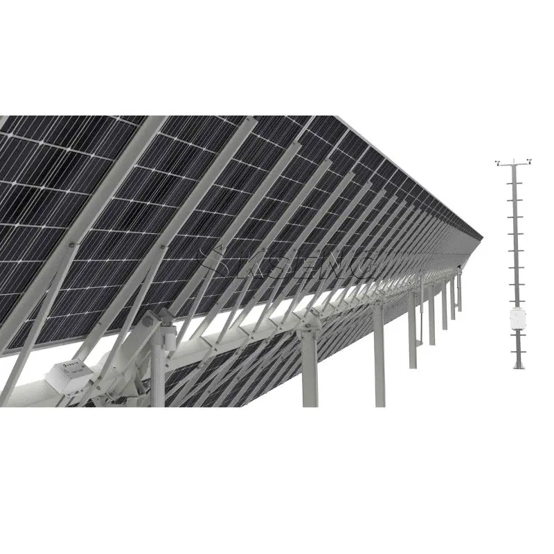 Pv Solar Tracking System Single Axis Solar Tracking System Solar Tracker For Solar Panels