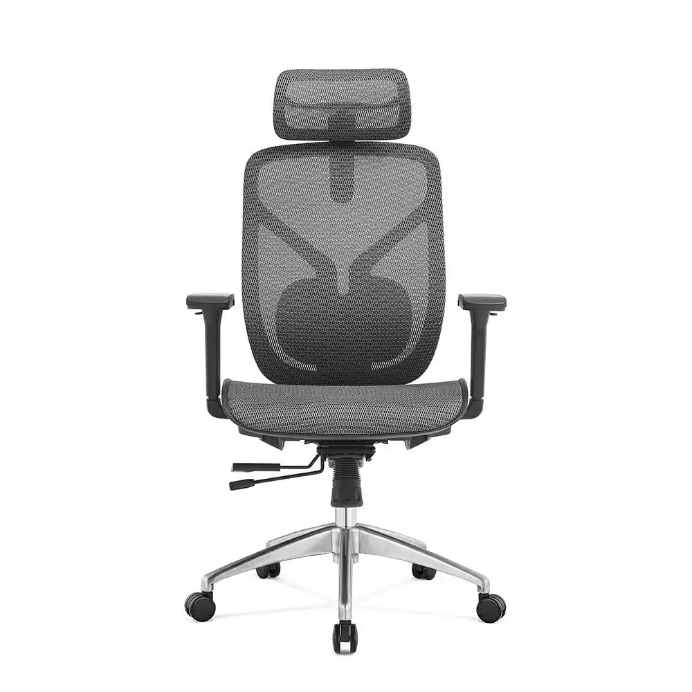 High back mesh ergonomic office revolving chair for manager and staff executive luxury