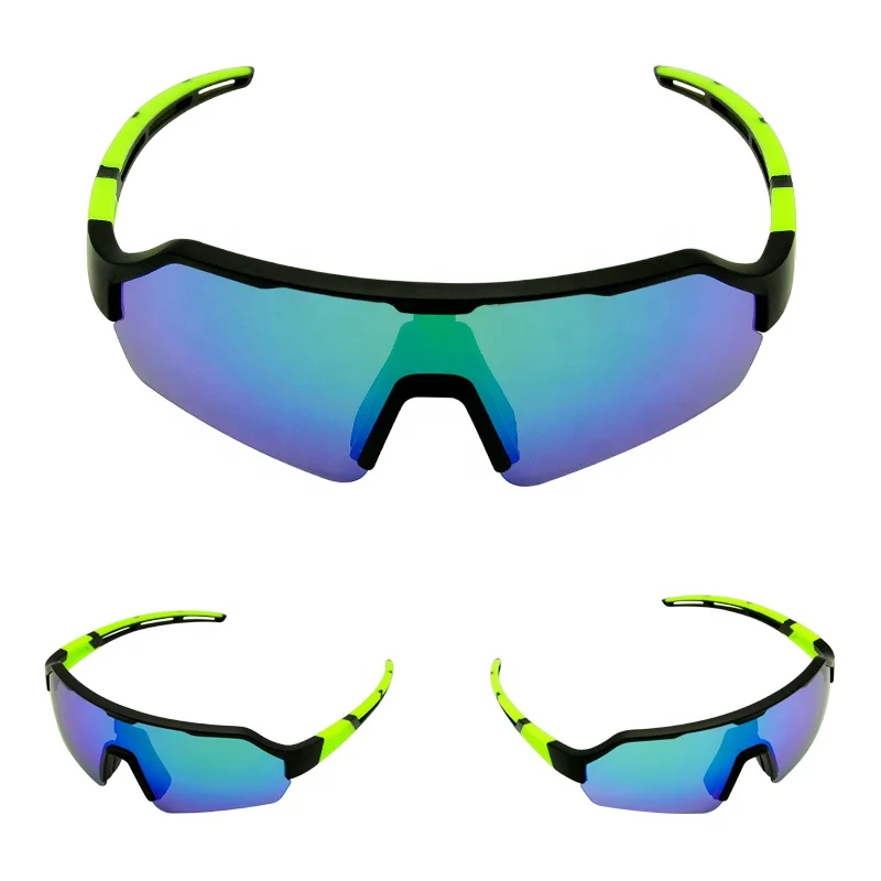 OEM 100% UV Blocking for Men and Women Matte Bike Sunglasses With 5 Lenses Polarized Cycling Sun glasses