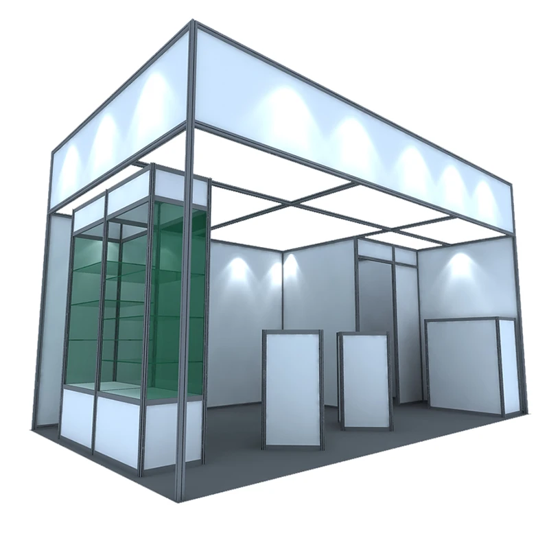 China Exhibition Booth Aluminum Exhibition System Booth Design for Trade Show Supplier
