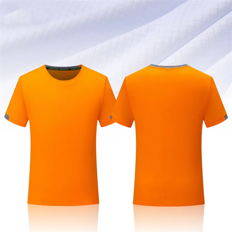 Sublimation Tshirt Blank 100% Polyester Quick Dry Cycling Tshirt Custom Cheap Sports Mens Running Tshirt