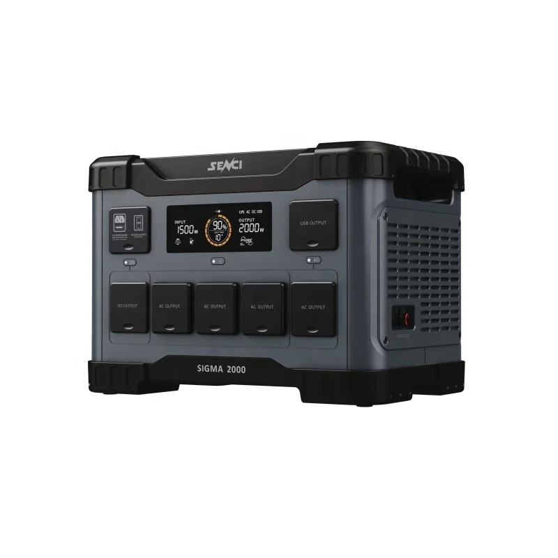 senci custom power station 2000w 2400w portable Backup power supply for emergency home electricity