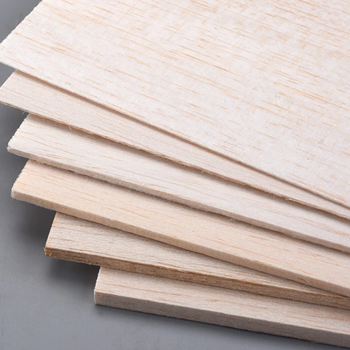 Super Quality OEM Balsa Wood Sheet Solid Wood Any Size for Airplane/Boat DIY Model Materials