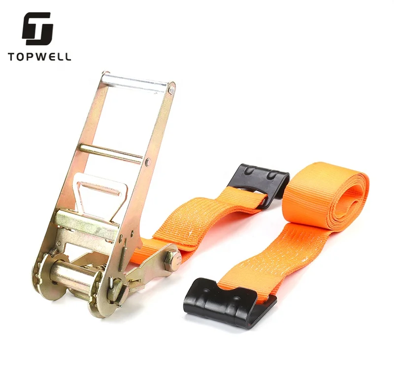 4 Inch 100mm Cheap Auto Car Tow Rope Heavy Duty Truck Ratchet Straps Winch Strap