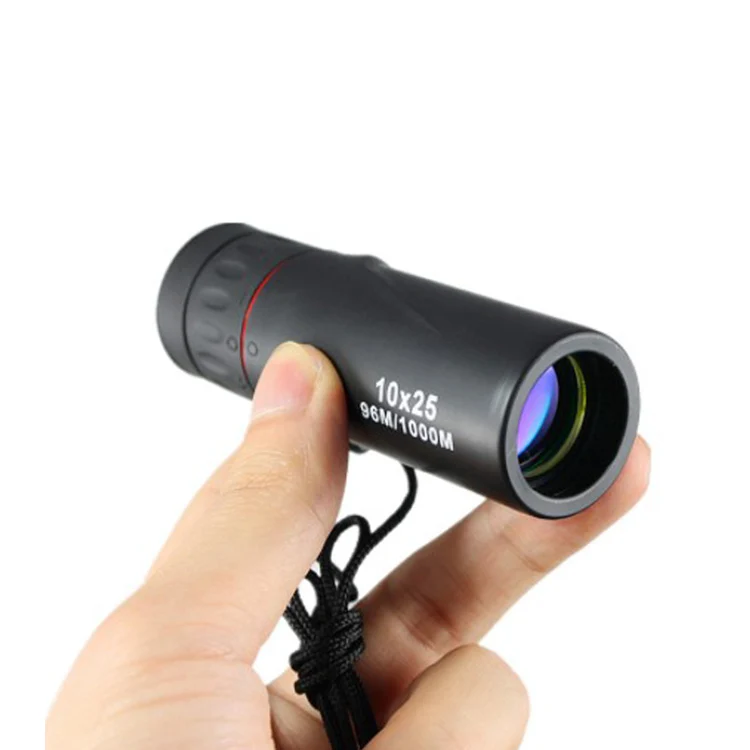 10X25 Pocket Scope High Definition Ultra Light Pocket Scope Includes Monocular Telescope