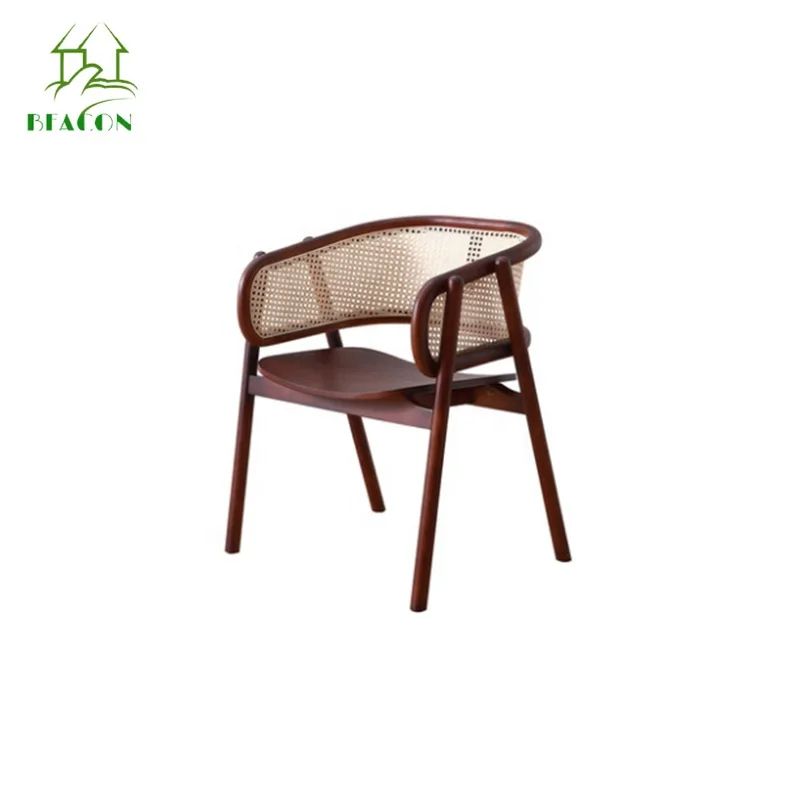 New design antique style home livingroom furniture rattan dining chair