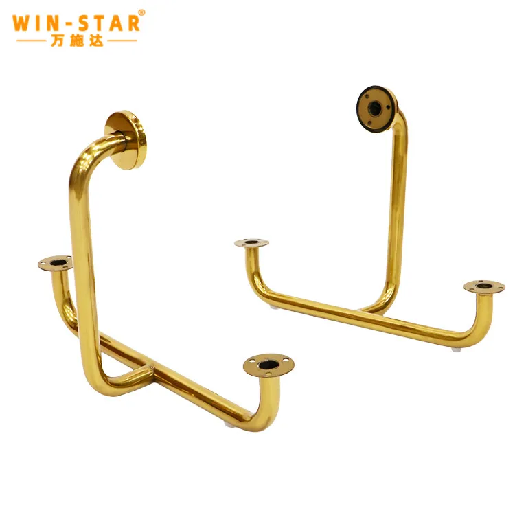 WINSTAR stainless steel furniture metal legs sofa stool standing feet sofa hardware accessories seat frame sofa metal legs