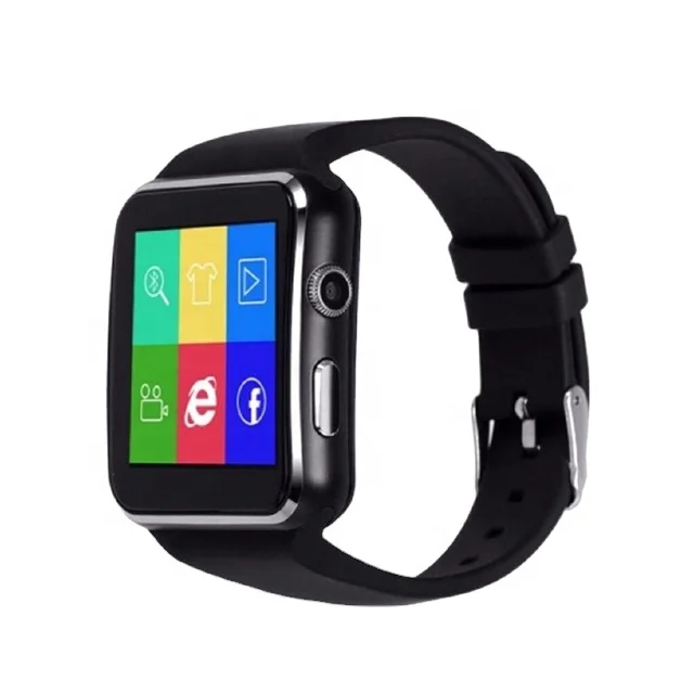 Cheapest X6 Smart Watch Sport Smart watch Gps Tracking Handset Remote Control Smart Watch For iPhone Android Phone