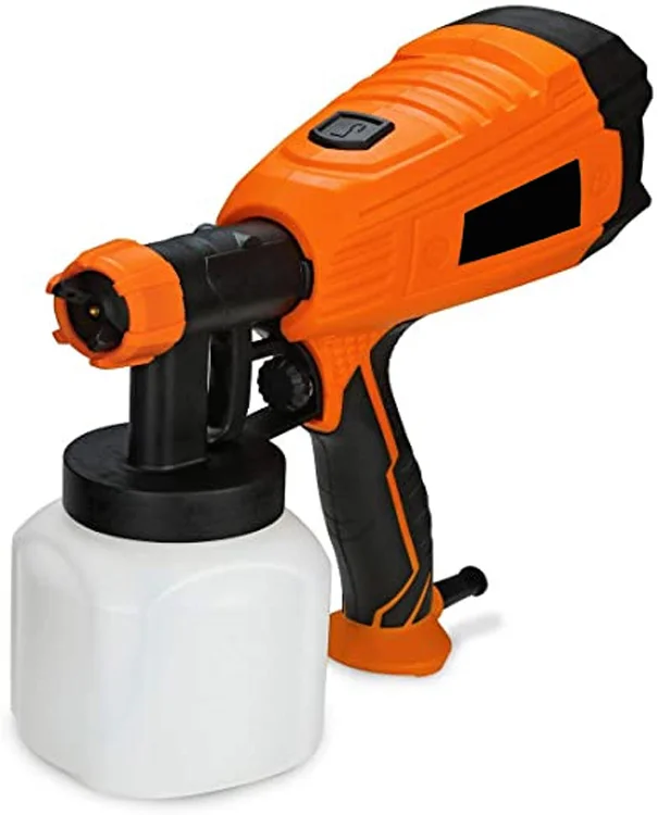 500W Electric Paint Spray Gun 800ml/min with 3 Spray Patterns  Fence Paint Sprayer