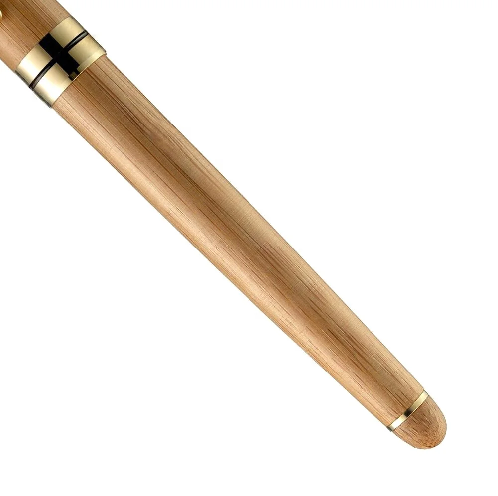 Custom Engraved Ballpoint Pen with Personalized Case - Wood Pen Set for Lawyers, Doctors, Teachers, Graduates, Students Bamboo