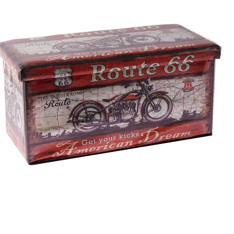 
2020 домашние товары, оптовая продажа, новый стиль, османка из ДВП с принтом в античном стиле, складной табурет для хранения 