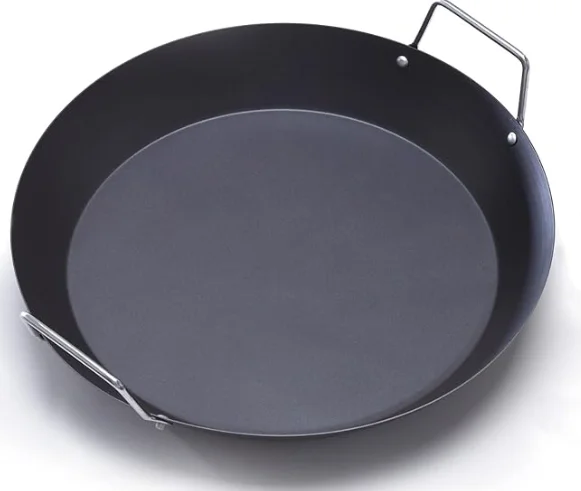 Dreeko Stainless steel Paella pan suitable for gas cooker kitchen ware supplier nonstick ceramic coating Paella pan for home use