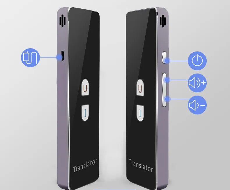Portable AI Intelligent Voice Translator Very Convenient to Carry Translator For Business and Trip