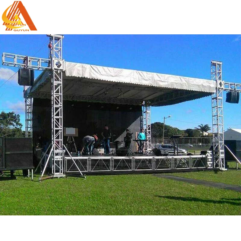 Customized Outdoor Truss Aluminum Stage Concert Aluminum Sound Truss System