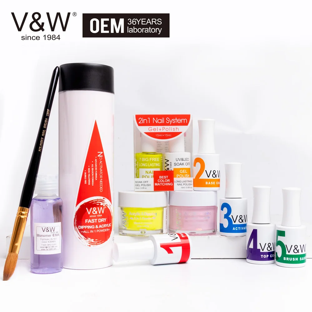 Oem Personality Acrylic Nail Dipping Powder Acrylic Powder For Dipping