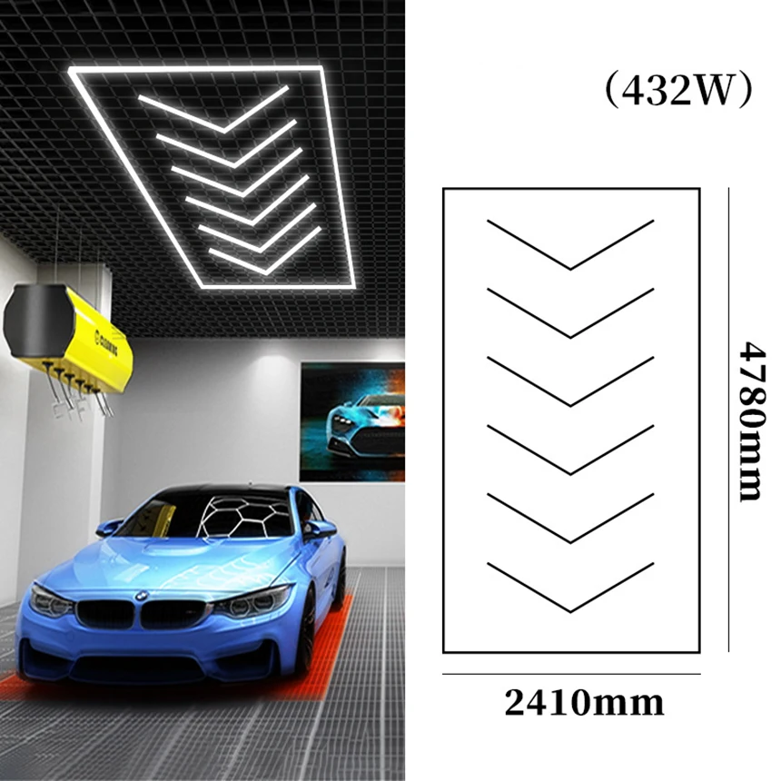 DIY Car Detailing smart led hexagon wall lights for garage light octagon Gaming Led Lights