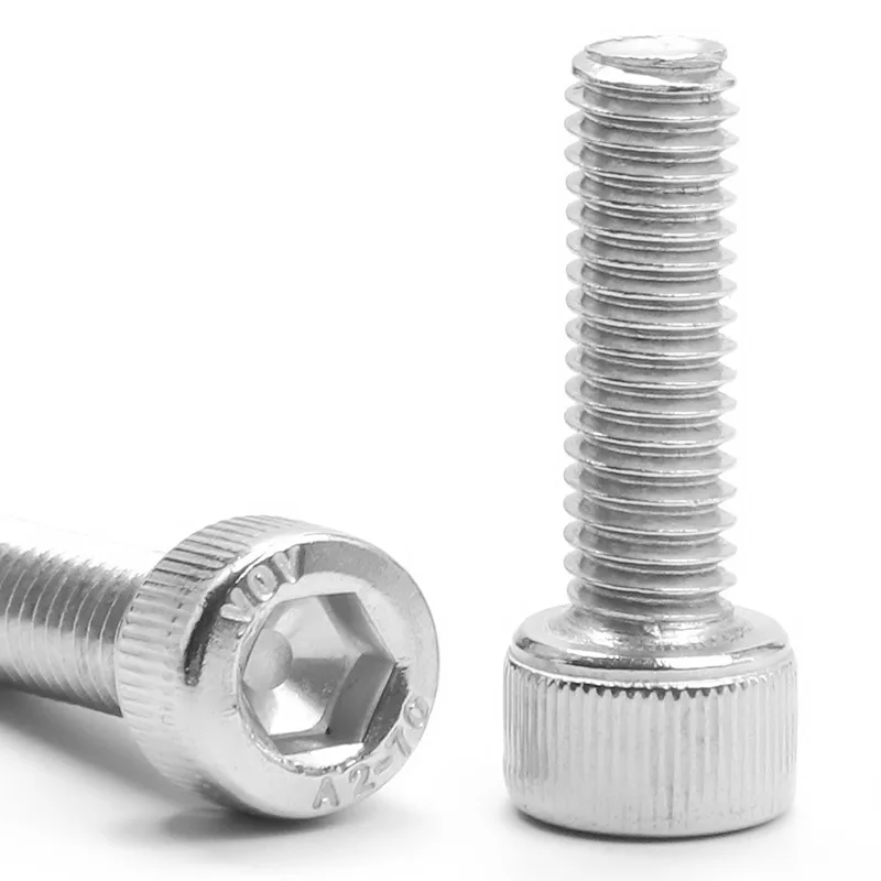 Stainless Steel M4 M5 M6 M8 Hex Cap Head Allen Hexagon Socket Cylinder Head Screw