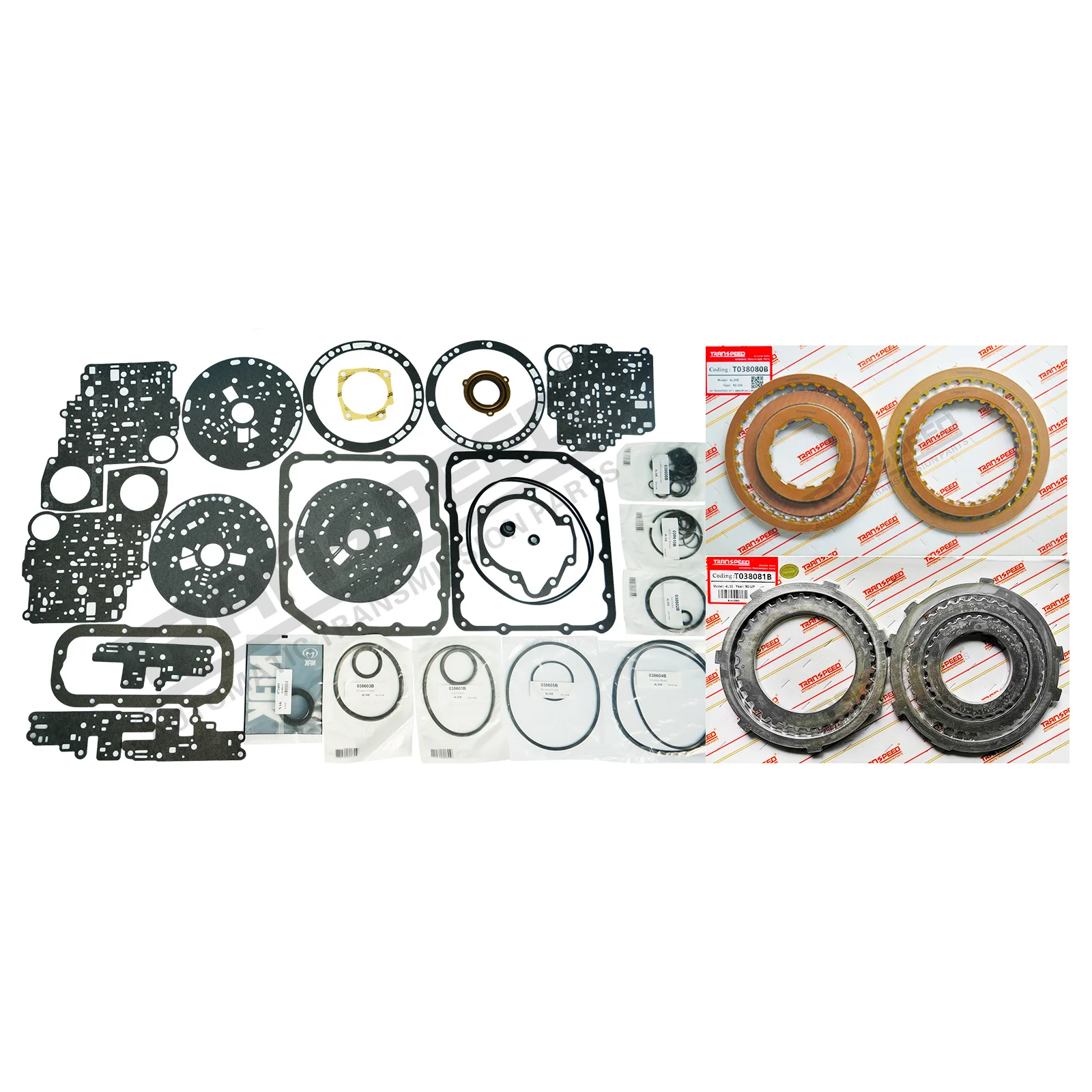 
4L30E master kit automatic transmission system master rebuild kit Transpeed T03800B for car accessories 